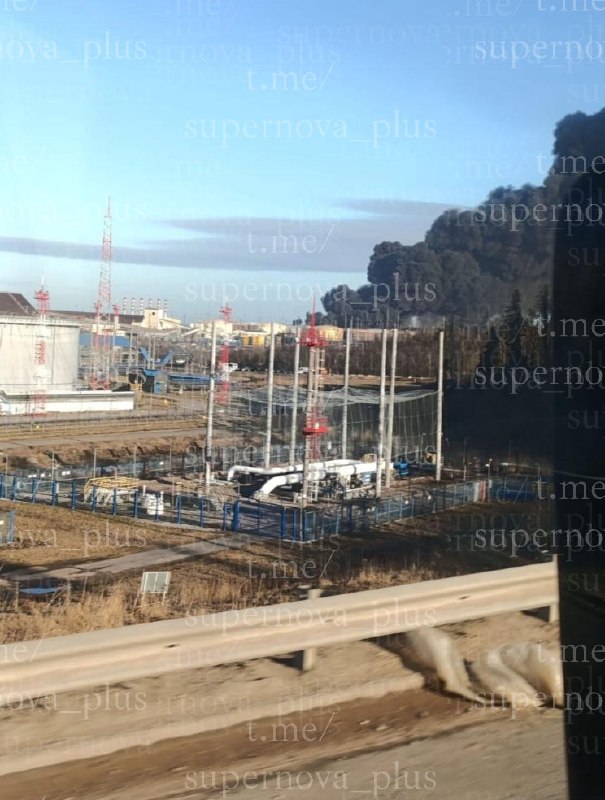 Fires raging at Ust-Luga terminal after overnight drones attack