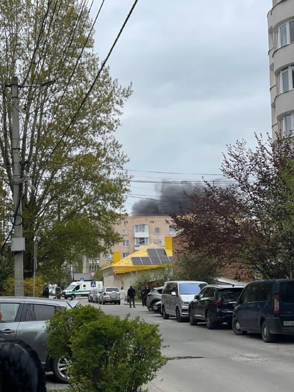 Li Ternopilê ji ber êrîşên dronan teqînên din