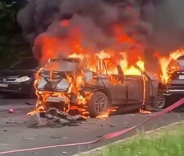 Jedna osoba zginęła w wyniku eksplozji samochodu w Bałaszyche w obwodzie moskiewskim