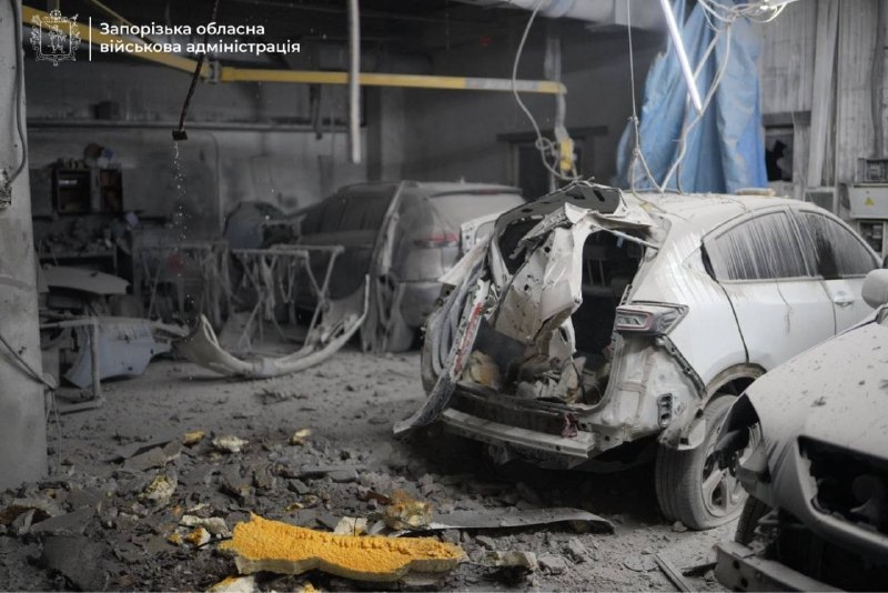 4 osoby ranne w wyniku rosyjskiego bombardowania w Zaporożu