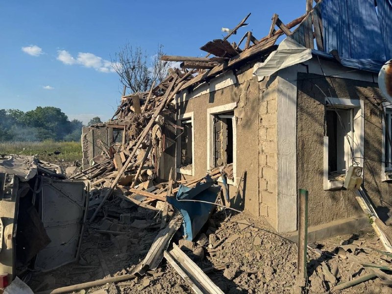У выніку авіяўдару ў горадзе Аляксандраўка Данецкай вобласці загінуў 1 чалавек