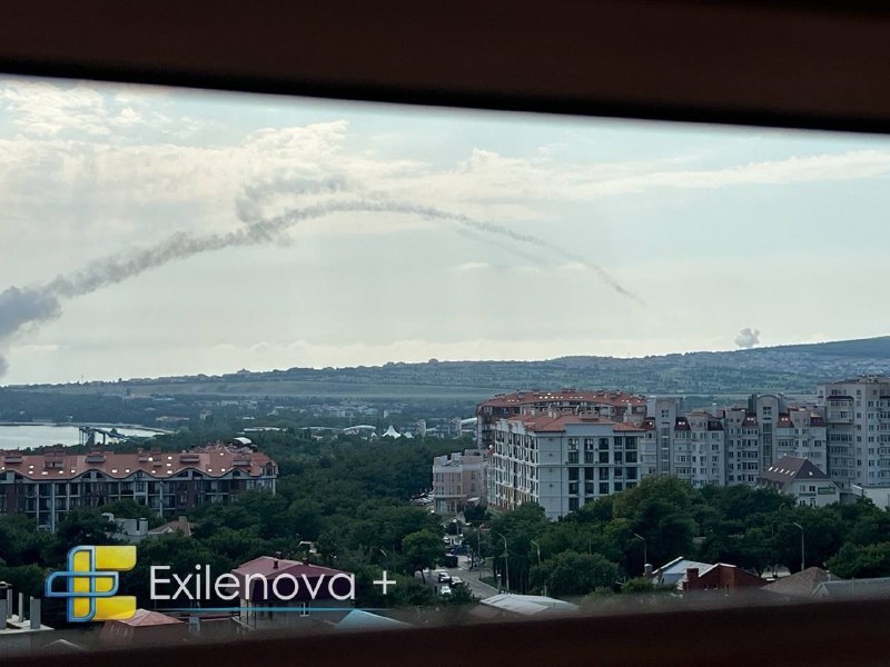 Explosions were reported in Novorossiysk