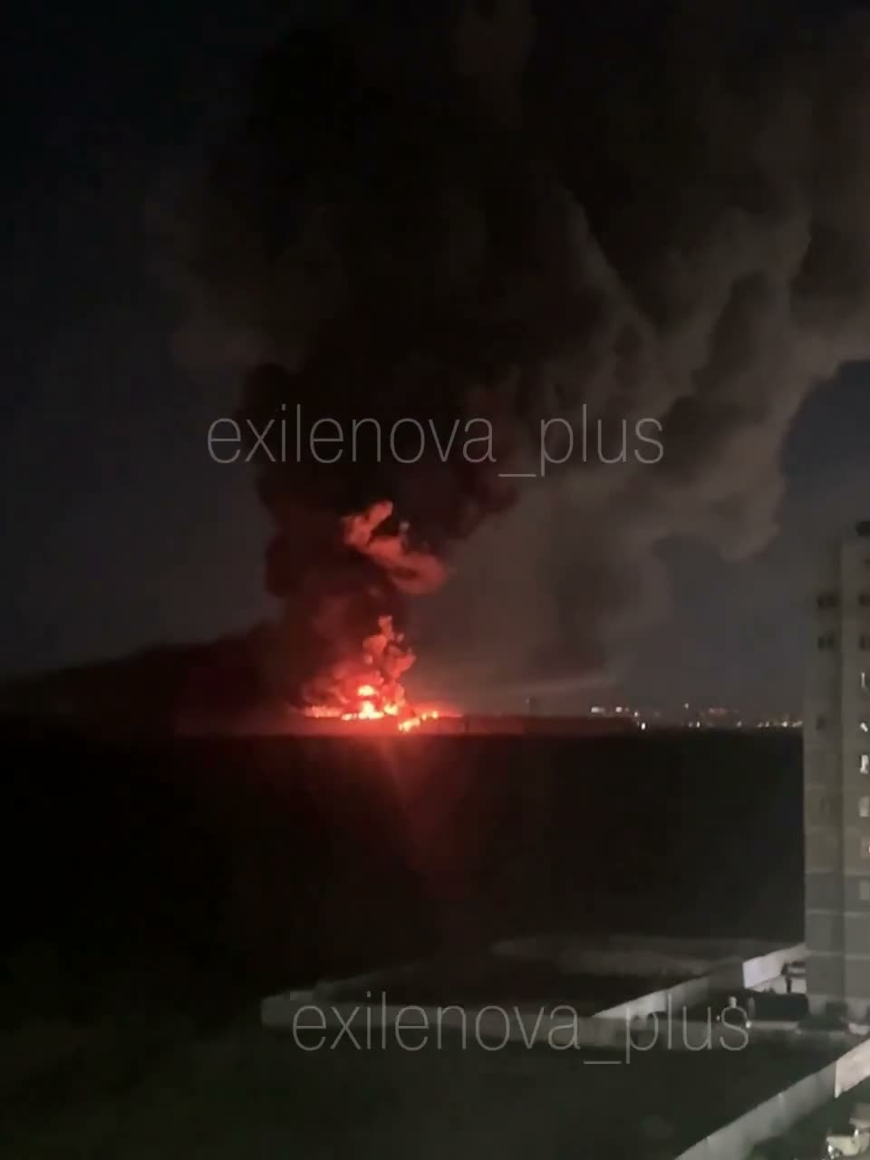 Explosions and fire reported at the sorting center of Wildberries marketplace in Voronezh