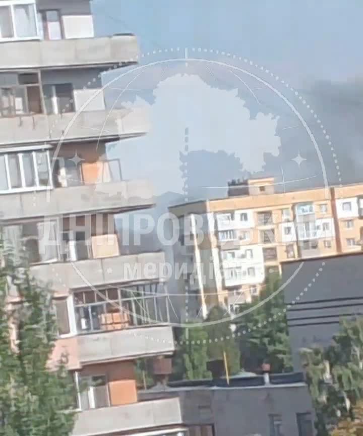 Explosions were reported in Pavlohrad