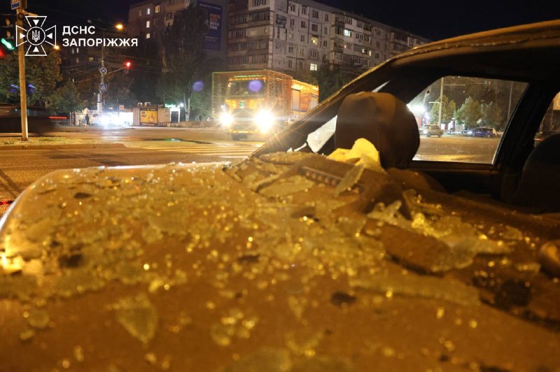3 osoby ranne w wyniku ataku rosyjskich dronów na autobus w Zaporożu