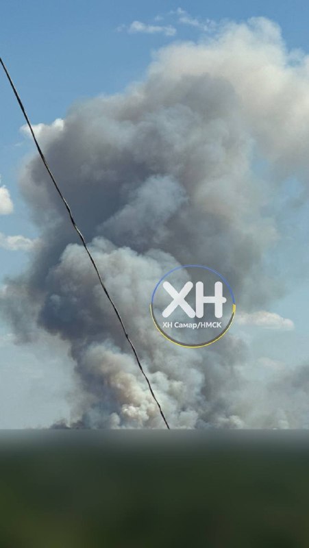 Grote brand in Samar na explosies
