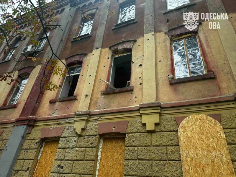 Rus saldırıları sonucu Odessa'da geniş çaplı hasar meydana geldi.