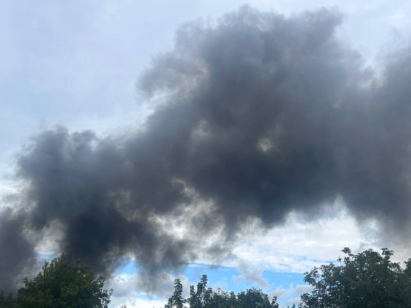 Explosions were reported in Zhytomyr. Drone strike reportedly at the Nova Post terminal