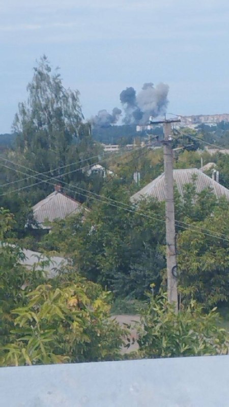 Er werden heftige explosies gemeld in Sloviansk