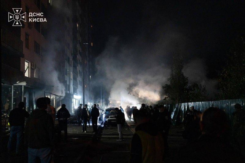 1 gewonde door Russische aanvallen in Kyiv