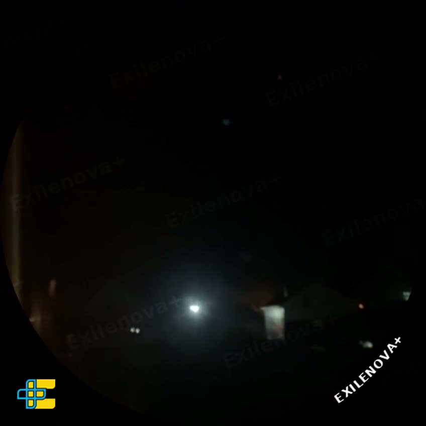 Redkino, Tver Region. The Redkino chemical plant was attacked last night