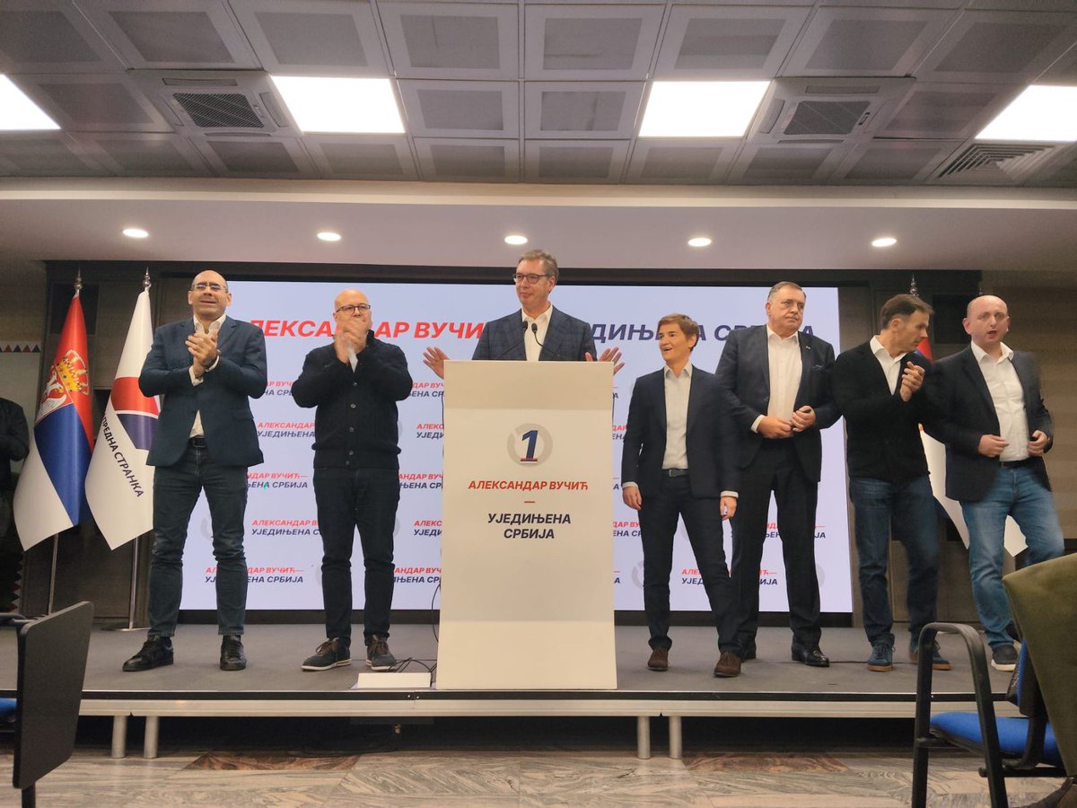 Vučić admits defeat in elections
